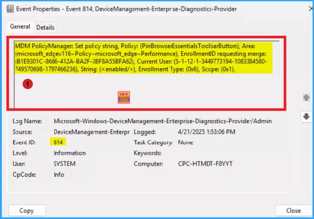 Enable or Disable Pin Browser Essentials Toolbar Button Policy in MS Edge Browser using M365 Admin Center 14 Enable or Disable Pin Browser Essentials Toolbar Button Policy in MS Edge Browser using M365 Admin Center - Fig.13