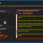 Enable or Disable Pin Browser Essentials Toolbar Button Policy in MS Edge Browser using M365 Admin Center 1 Enable or Disable Pin Browser Essentials Toolbar Button Policy in MS Edge Browser using M365 Admin Center
