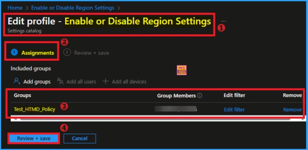 How to Enable or Disable Region Settings Policy using Intune - Fig.13