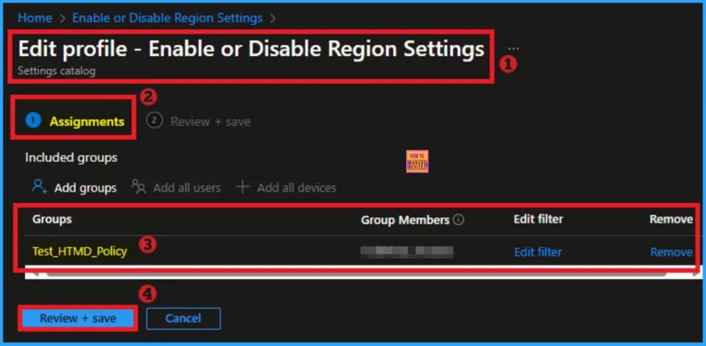 How to Enable or Disable Region Settings Policy using Intune - Fig.14