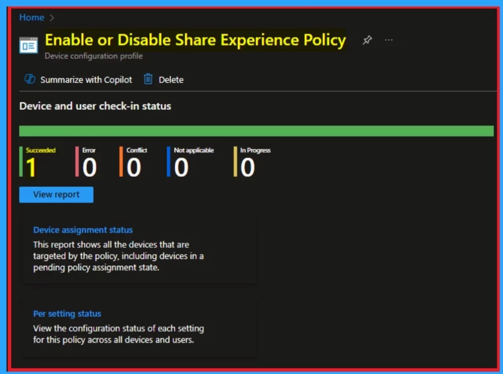 Enable or Disable Share Experience Policy in MS Edge Browser using M365 Admin Center 12 Enable or Disable Share Experience Policy in MS Edge Browser using M365 Admin Center - Fig.12