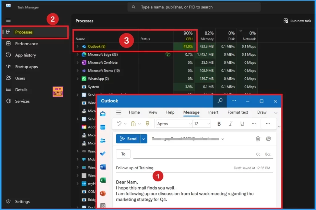 Fix CPU Spikes Issues in Classic Outlook for Windows - Fig.2