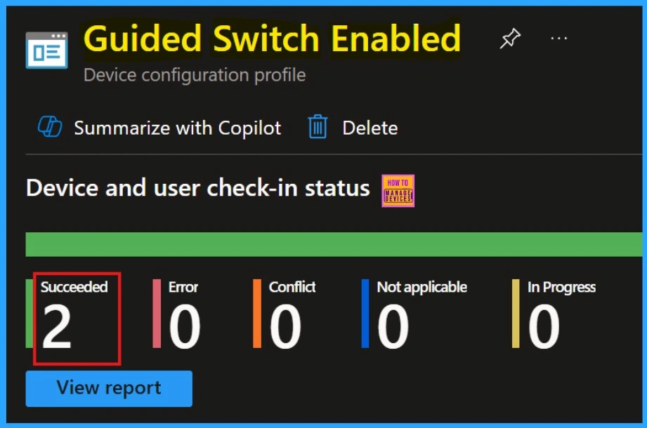 Enable or Disable Guided Switch Policy in MS Edge Browser using M365 Admin Center - Fig.12