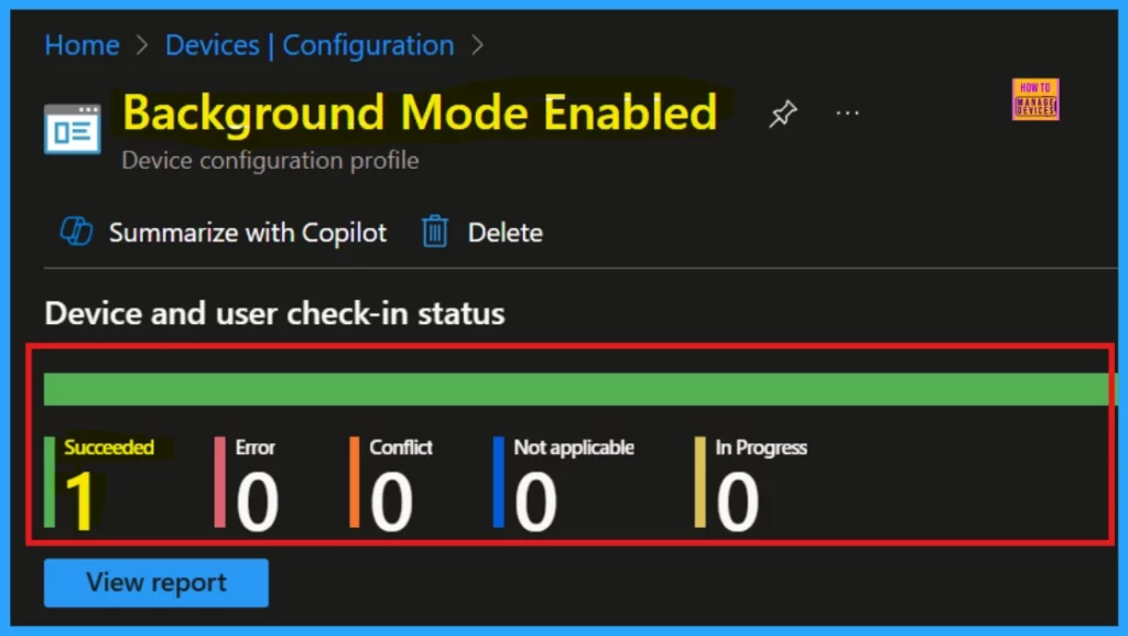 Enable or Disable Background Mode Policy in MS Edge Browser using M365 Admin Center - Fig.11