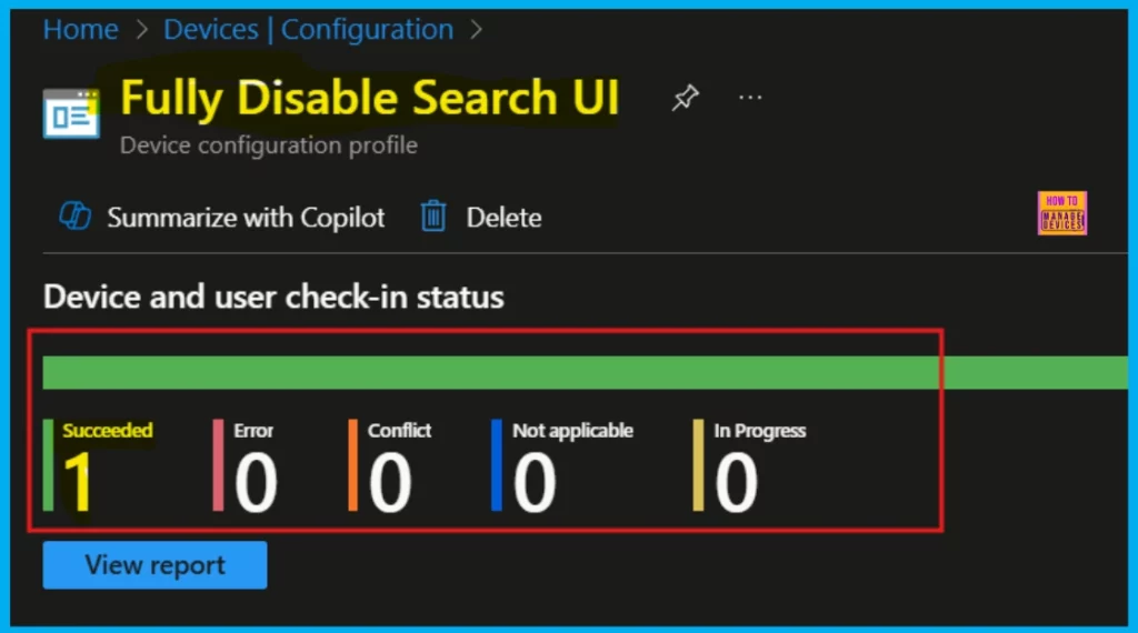 How to Configure Windows Search UI Policy using Intune 11 How to Configure Windows Search UI Policy using Intune - Fig.10