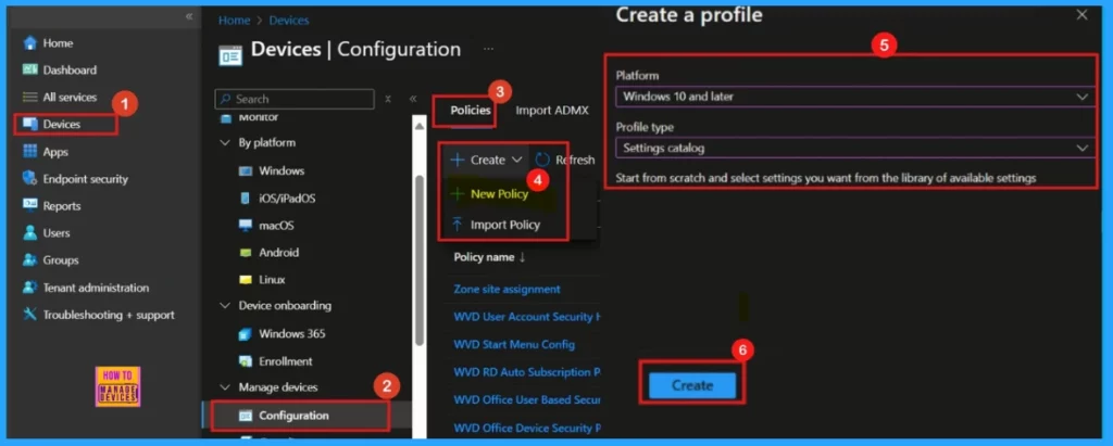 How to Configure Handwriting Panel Default Mode Docked Policy using Intune - Fig.2