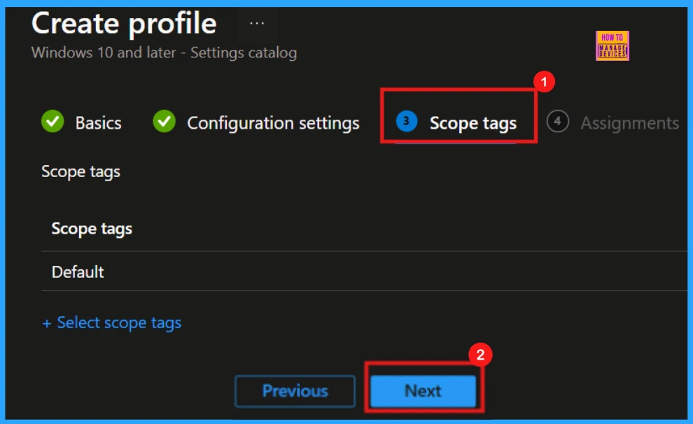 How to Configure Handwriting Panel Default Mode Docked Policy using Intune - Fig.6