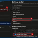 How to Control Apps Accessing Motion Privacy Policy using Intune