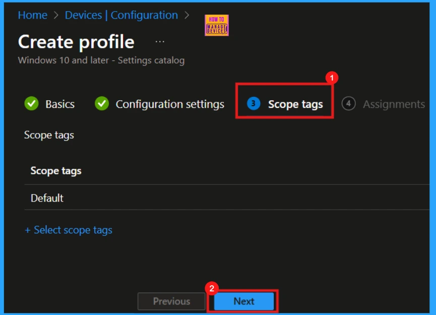 How to Control Apps Accessing Motion Privacy Policy using Intune - Fig.6