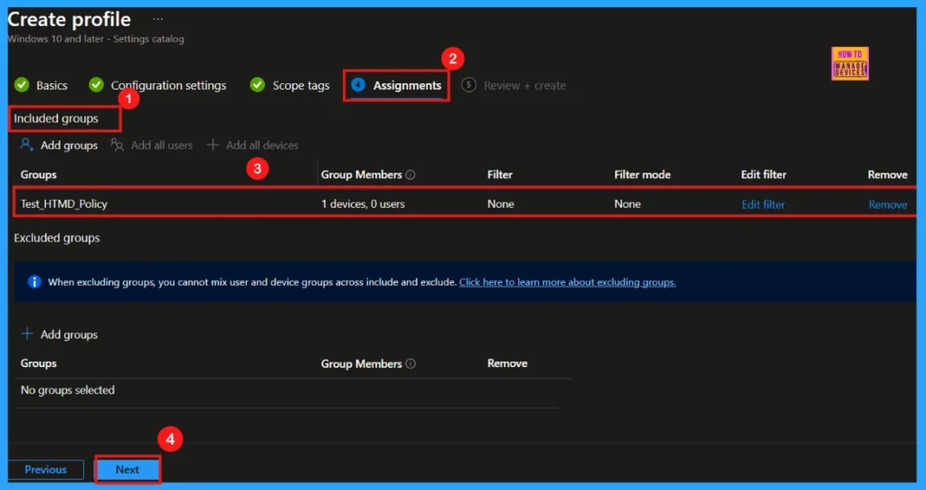 How to Control Apps Accessing Motion Privacy Policy using Intune - Fig.7