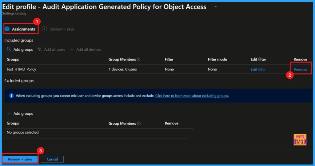 How to Configure Files, Folders and Registry Keys Access Auditing Application Policy in Intune - Fig.12