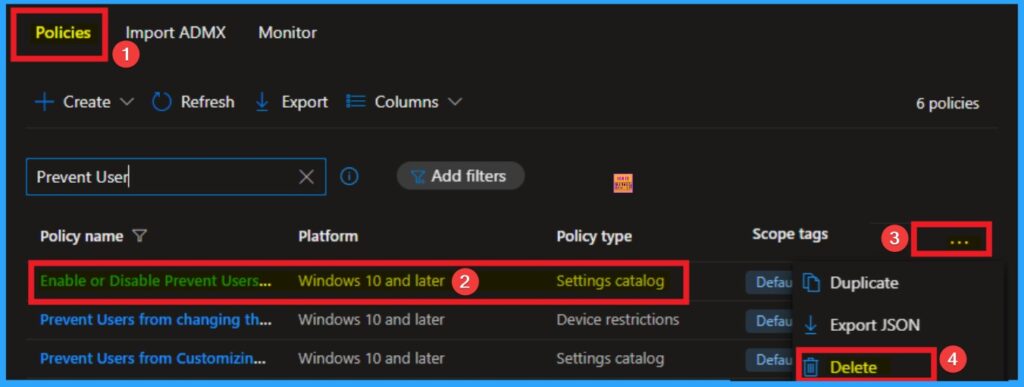 How to Enable or Disable Users From Turning on Browser Syncing Policy using Intune - Fig.14