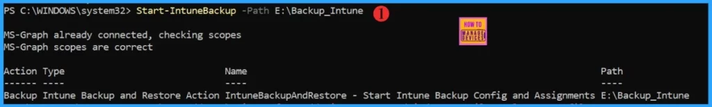 How to Backup and Restore Microsoft Intune Configurations using PowerShell and Microsoft Graph - Fig.6