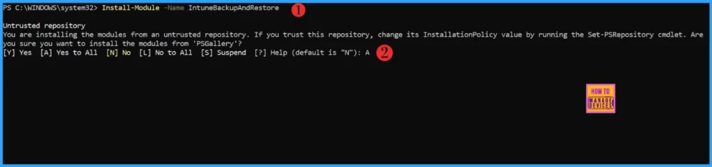 How to Backup and Restore Microsoft Intune Configurations using PowerShell and Microsoft Graph - Fig.3
