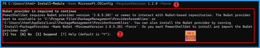 How to Install Microsoft.OSConfig PowerShell Module on Windows Server 2025 - Fig.4