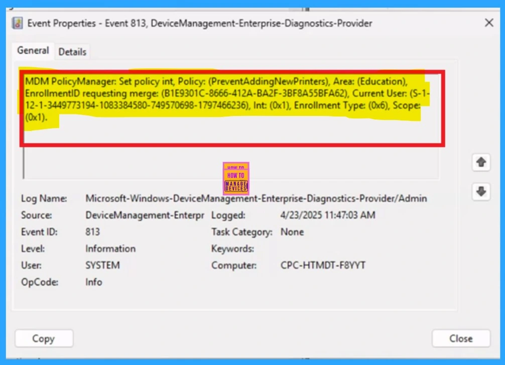 Enable Disable Prevent Adding New Printers using Intune Setting Catalog - Fig.11