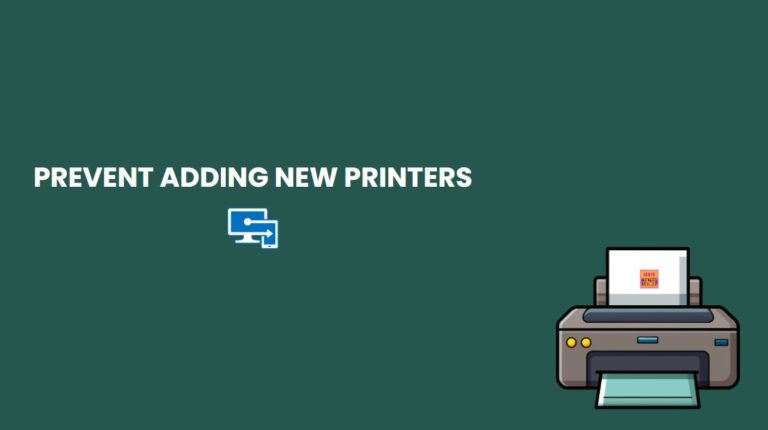 Enable Disable Prevent Adding New Printers Policy using Intune 3