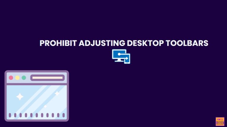 How to Prevent Users from Adjusting Desktop Toolbars using Intune Policy 2