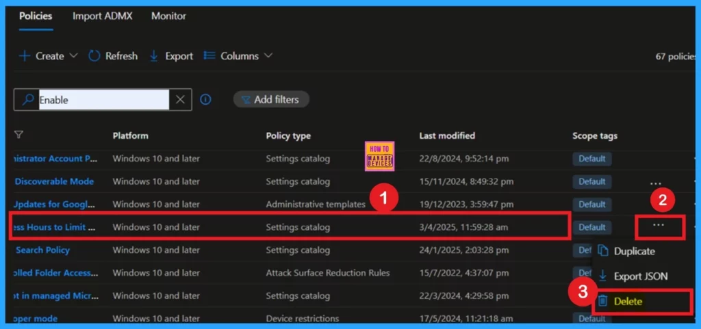 How to Set Business Hours to Limit Background Download Bandwidth Policy using Intune 12 How to Set Business Hours to Limit Background Download Bandwidth Policy using Intune