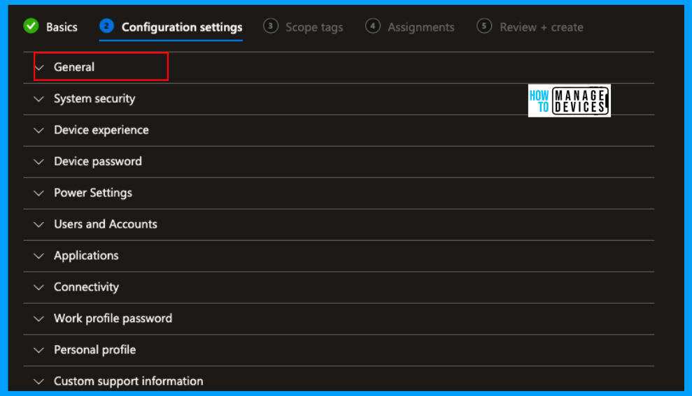Set up Factory Reset Protection on Android Corporate Devices using Intune - Fig.3