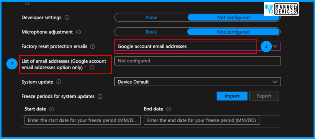 Set up Factory Reset Protection on Android Corporate Devices using Intune - Fig.4