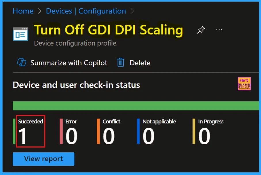 How to Disable GDI DPI Scaling for Apps Policy in Intune Using Settings Catalog - Fig.11
