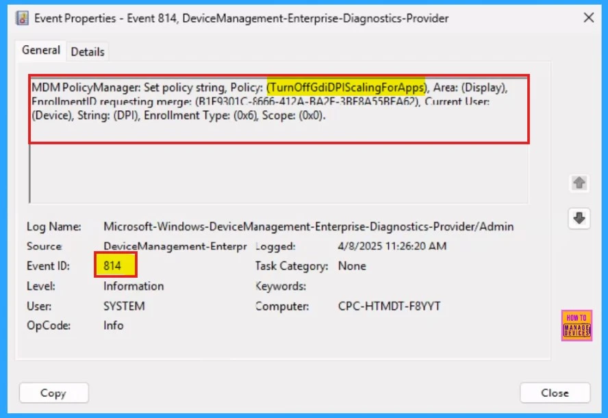 How to Disable GDI DPI Scaling for Apps Policy in Intune Using Settings Catalog - Fig.12