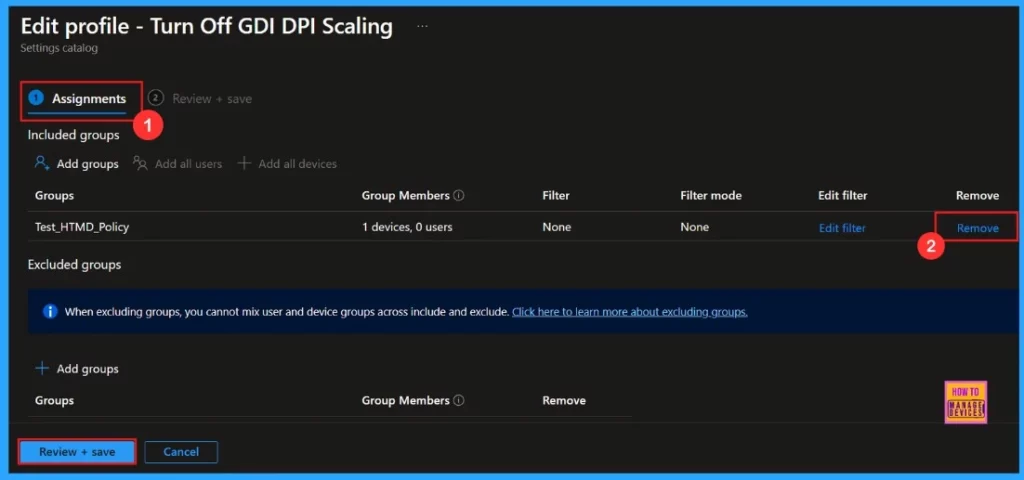 How to Disable GDI DPI Scaling for Apps Policy in Intune Using Settings Catalog - Fig.13
