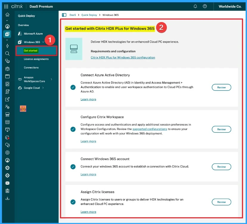 Enables a Smooth and Flexible Cloud Transition for Windows 365 - Fig.3 - Creds to Citrix