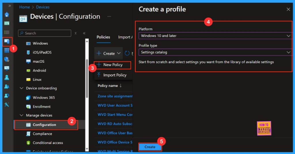 How to Allow or Block Datagram Processing on Windows Server Policy using Intune- Fig.1