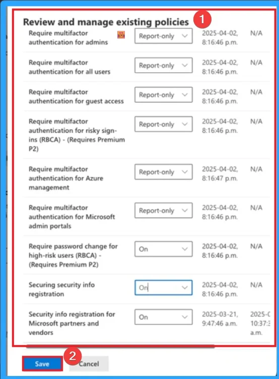5 Steps to Instantly Secure Your Microsoft 365 or Entra Tenant - Fig.1 1- Creds to MS