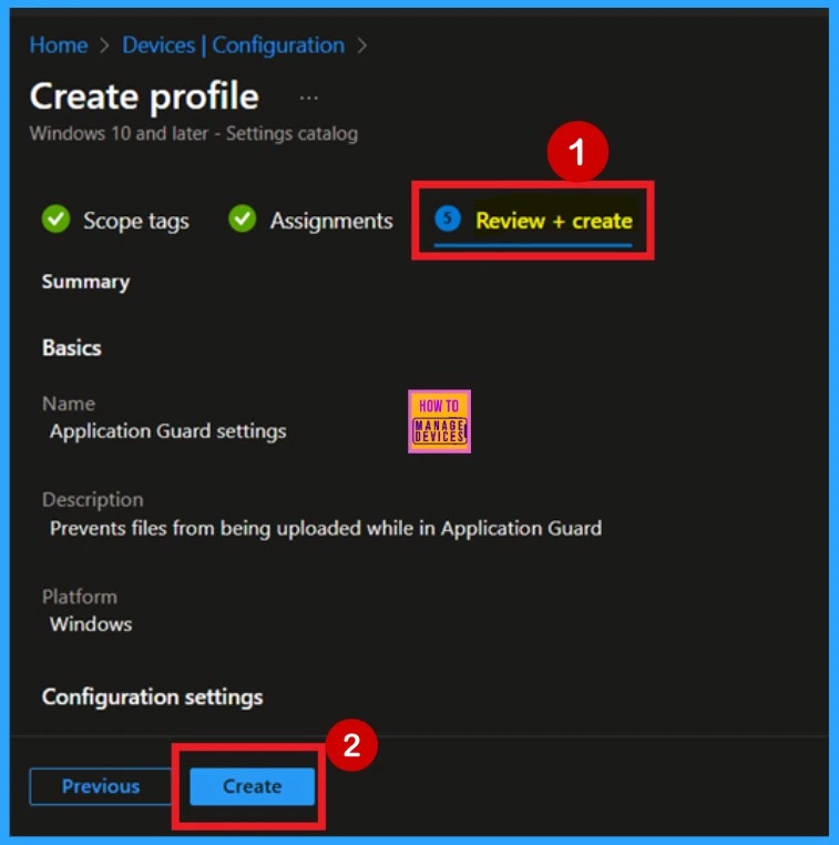 Allow or Block Prevents Files from being Uploaded While in Deprecated Application Guard Policy using Intune 8 Allow or Block Prevents Files from being Uploaded While in Deprecated Application Guard Policy using Intune-Fig.8