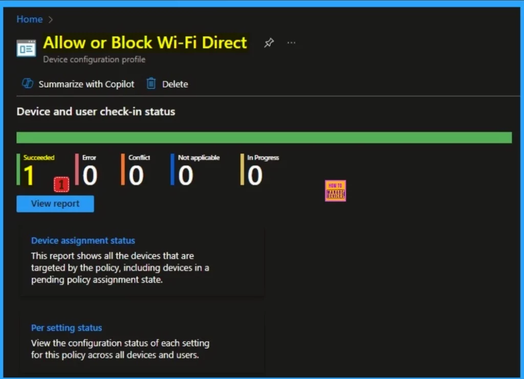 How to Allow or Block Wi-Fi Direct Policy using Intune 11 How to Allow or Block Wi-Fi Direct Policy using Intune - Fig.11