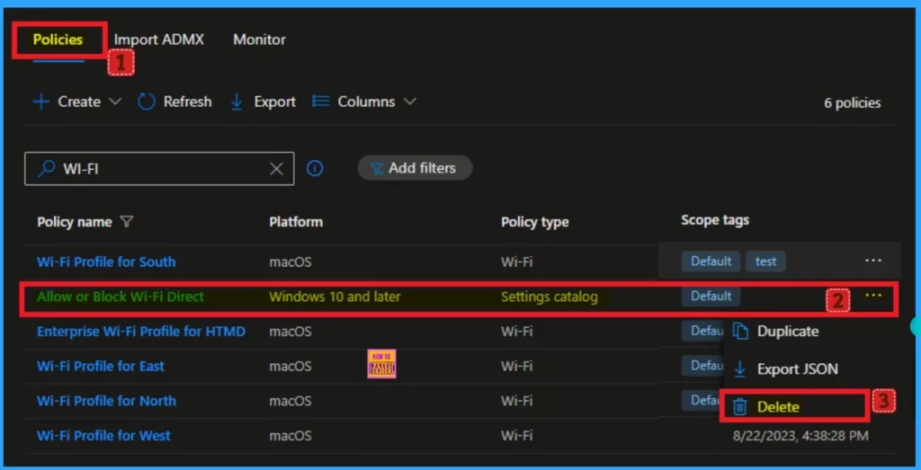 How to Allow or Block Wi-Fi Direct Policy using Intune 14 How to Allow or Block Wi-Fi Direct Policy using Intune - Fig.14