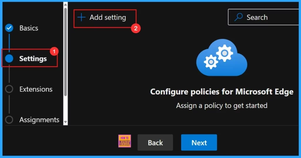 Enable or Disable Application Bound Encryption Policy in MS Edge Browser using M365 Admin Center 4 Enable or Disable Application Bound Encryption Policy in MS Edge Browser using M365 Admin Center - Fig.3