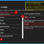 Enable Disable Audio Process High Priority Policy in MS Edge Browser using M365 Admin Center 1