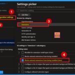 Allow or Blocks External Extensions from Being Installed for User Policy using Intune 1 Allow or Blocks External Extensions from Being Installed for User Policy using Intune 1