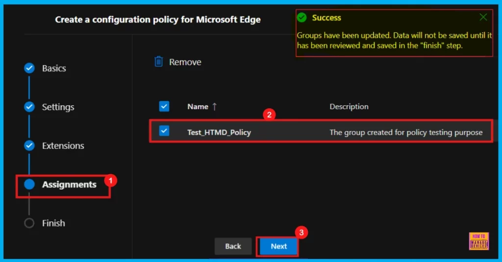 How to Configure Restore on Startup Policy in MS Edge Browser using M365 Admin Center 10 How to Configure Restore on Startup Policy in MS Edge Browser using M365 Admin Center - Fig.9