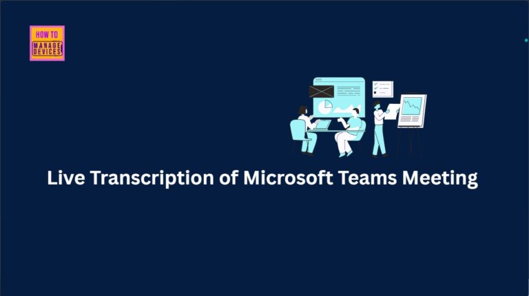 Control Live Transcription of Microsoft Teams Meeting from Teams Room on Windows