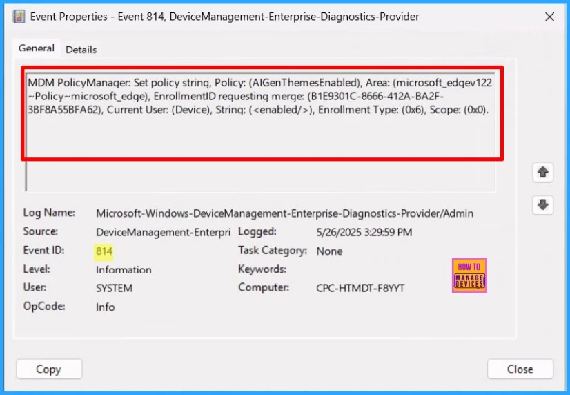 How to Enable or Disable Microsoft Edge Browser Themes using DALL-E in Intune 9 How to Enable or Disable Microsoft Edge browser themes using DALL-E in Intune – Fig.11