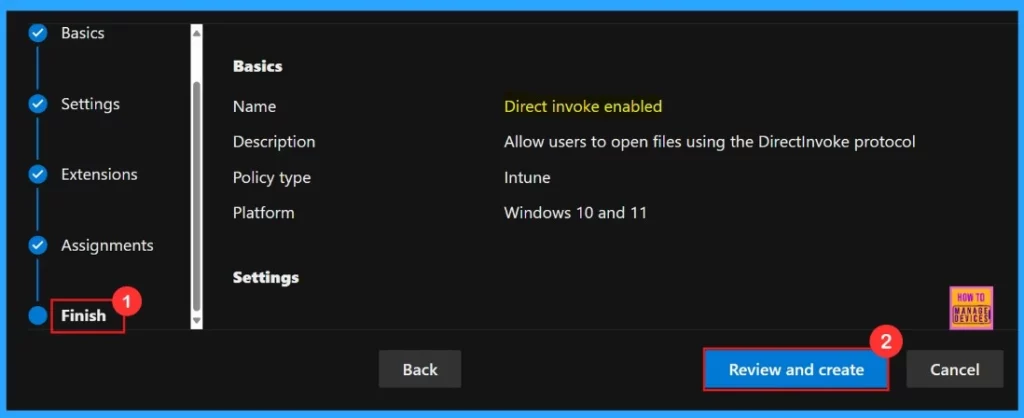 Allow or Block Users to Open Files using DirectInvoke Protocol Policy in Edge Browser using M365 Admin Center 11 Allow or Block Users to Open Files using DirectInvoke Protocol Policy in Edge Browser using M365 Admin Center - Fig.10