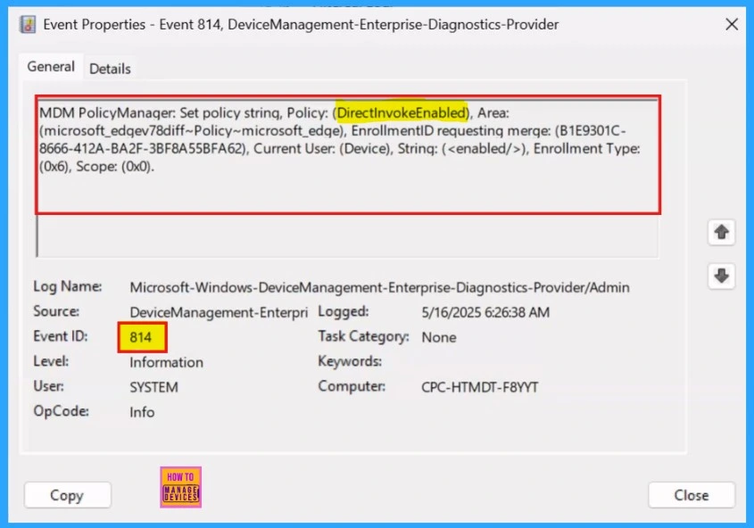 Allow or Block Users to Open Files using DirectInvoke Protocol Policy in Edge Browser using M365 Admin Center 13 Allow or Block Users to Open Files using DirectInvoke Protocol Policy in Edge Browser using M365 Admin Center - Fig.12