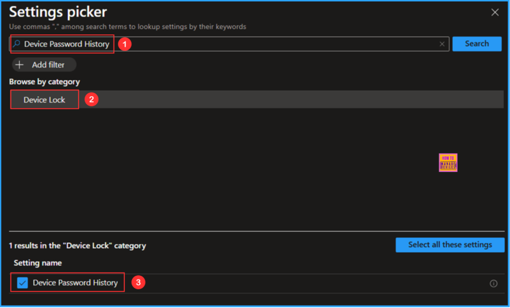 How to Easily Enable or Disable Device Password History Policy using Microsoft Intune 6 How to Easily Enable or Disable Device Password History Policy using Microsoft Intune - Fig.6