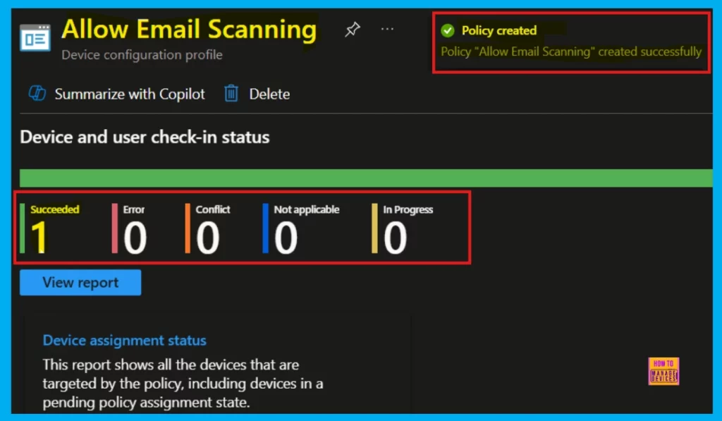 How to Allow or Block Email Scanning using Intune Policy 10 How to Allow or Block Email Scanning using Intune Policy - Fig.9
