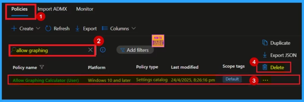 How to Allow or Block Graphing Calculator using Intune Policy - Fig. 13