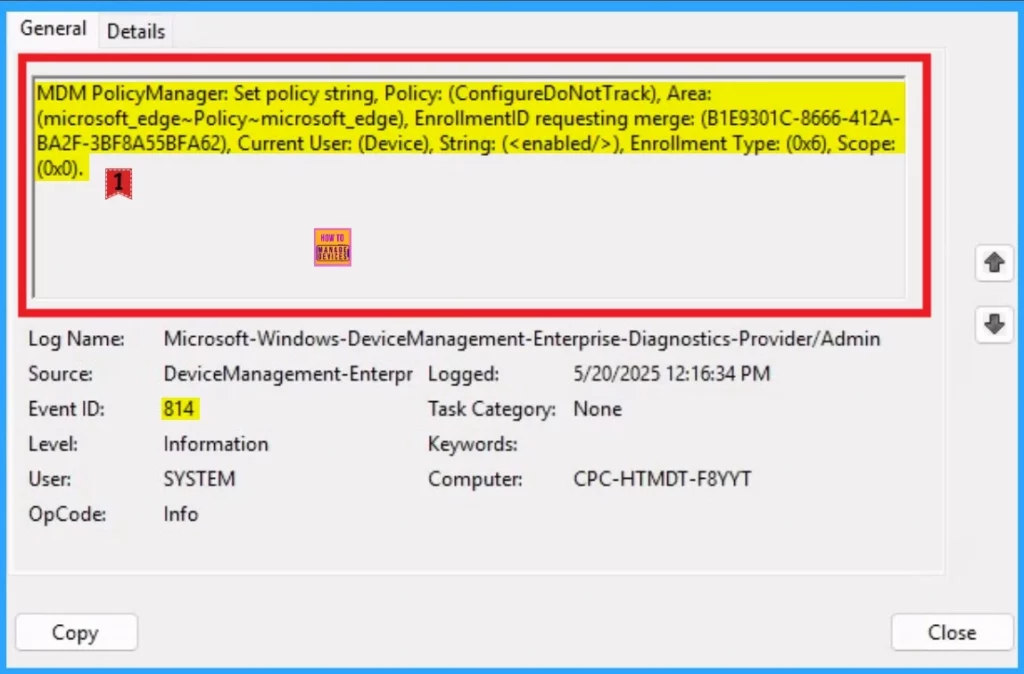 How to Configure Do Not Track Policy in MS Edge Browser using M365 Admin Center 15 How to Configure Do Not Track Policy in MS Edge Browser using M365 Admin Center - Fig.14