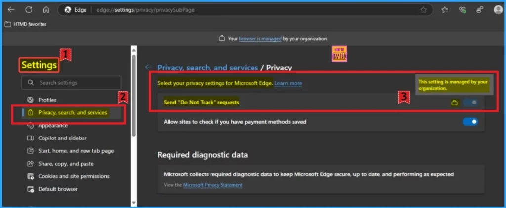 How to Configure Do Not Track Policy in MS Edge Browser using M365 Admin Center 16 How to Configure Do Not Track Policy in MS Edge Browser using M365 Admin Center - Fig.15