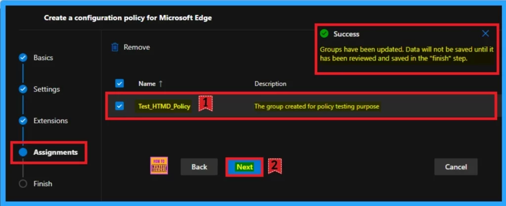 How to Configure Do Not Track Policy in MS Edge Browser using M365 Admin Center 12 How to Configure Do Not Track Policy in MS Edge Browser using M365 Admin Center - Fig.11