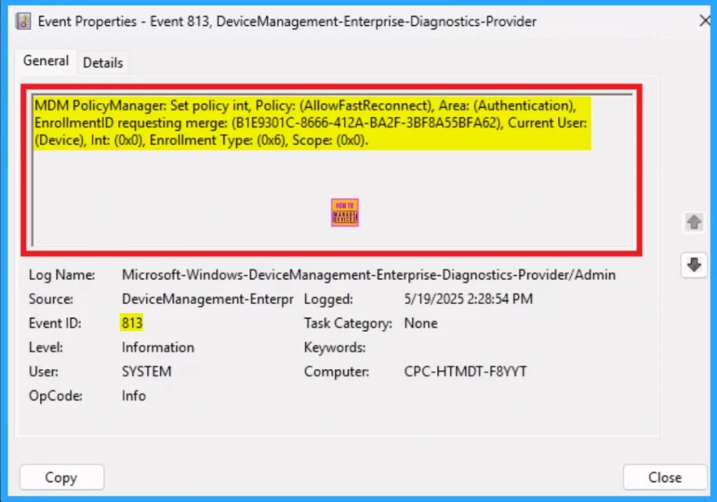 How to Allow or Block Fast Reconnect Policy using Intune 12 Enable or Disable Fast Reconnect Policy using Intune - Fig.12