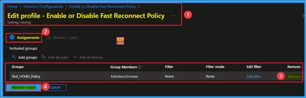 How to Allow or Block Fast Reconnect Policy using Intune 13 How to Allow or Block Fast Reconnect Policy using Intune 1